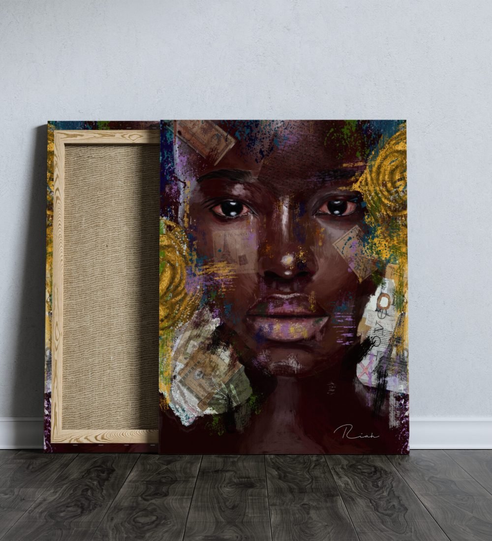 Portrait Canvas Mockup by Anthony Boyd Graphics